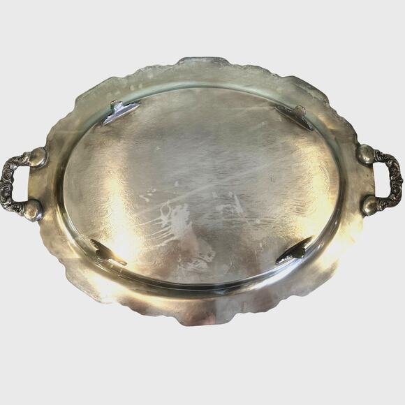 Vintage Towle Silver Plate 'Grand Duchess' Five-Piece Full Tea/Coffee Service - Picture 11 of 16